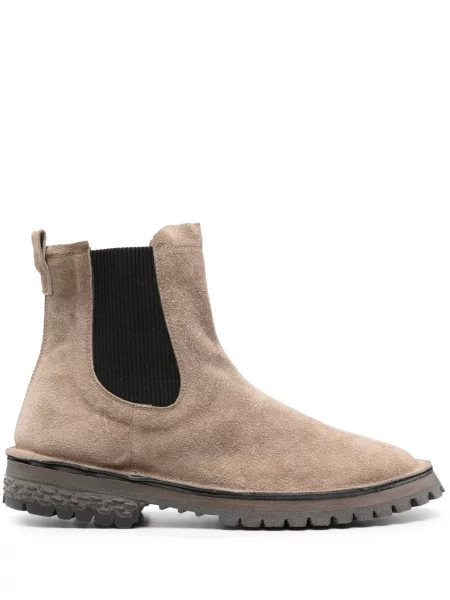 Botine chelsea Moma din piele de căprioară