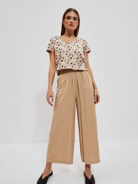 Kuloty Marisse beżowe