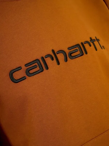 Džemperis su gobtuvu Carhartt Wip su gobtuvu ruda