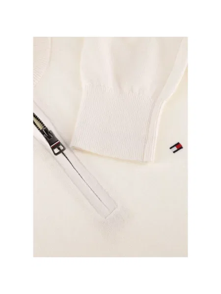 Sweter Tommy Hilfiger z kaszmiru beżowy