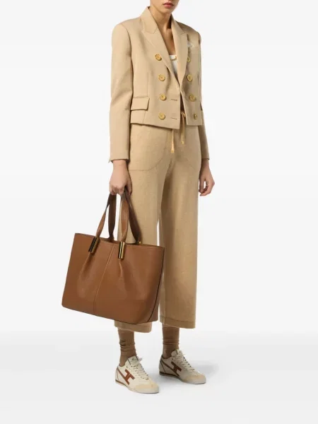 Pantaloni Elisabetta Franchi de lână