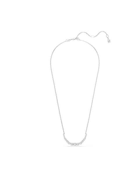 Naszyjnik Swarovski gradientowy biały