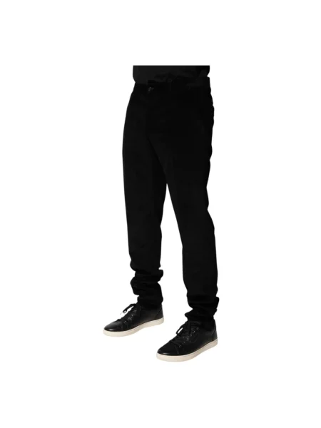 Skinny spodnie Dolce And Gabbana czarne