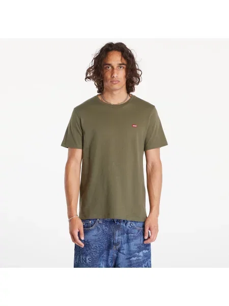 Тениска Levi's мъжка с принт зелено
