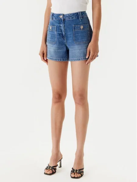 Morgan Джинсові шорти Голубий