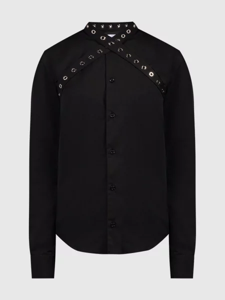 Сорочка з люверсами Off-white чорна