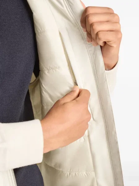 Geacă Fusalp cu glugă alb