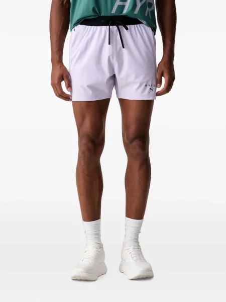 Pantaloni scurți Puma cu imagine violet