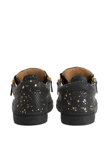 Sneakerși Giuseppe Zanotti Frankie cu imagine negru