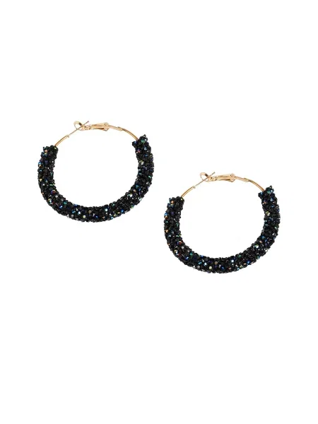 SOHI Uhani Rihana črna