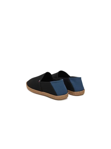 Espadrile Tommy Hilfiger Core crna