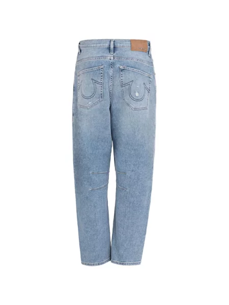 Blugi True Religion cu 5 buzunare albastru