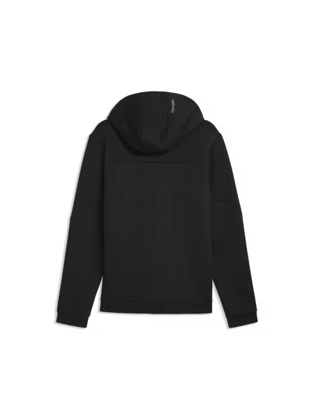 Rozpinana bluza PUMATECH z kapturem Akcesoria S czarny
