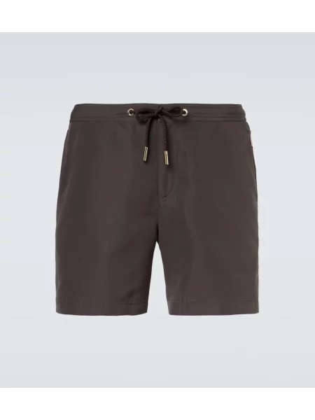 Plavalne hlačke Orlebar Brown rjava