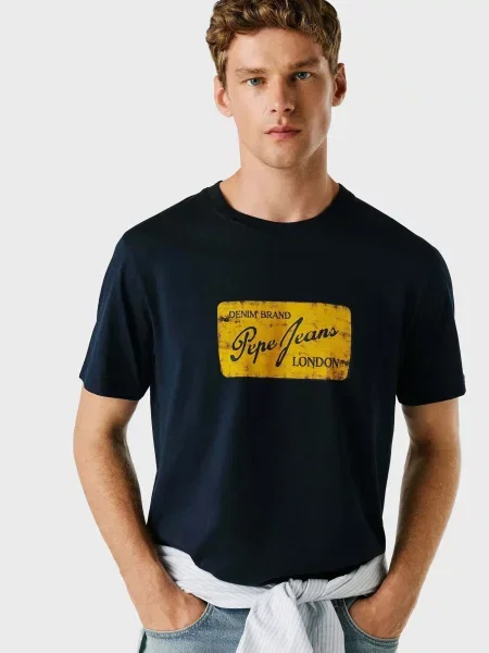 Футболка Pepe Jeans синяя