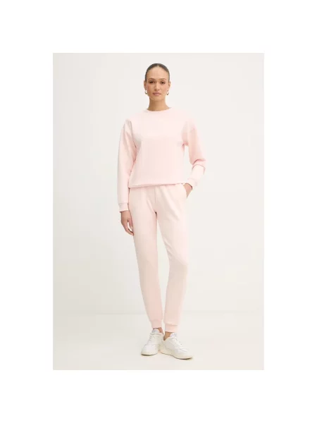 Spodnie dresowe Armani Exchange różowe
