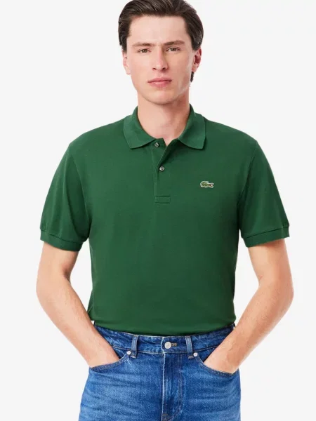 Поло Lacoste зелене