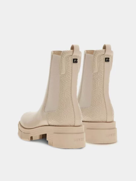 Ботинки челси Guess розовые