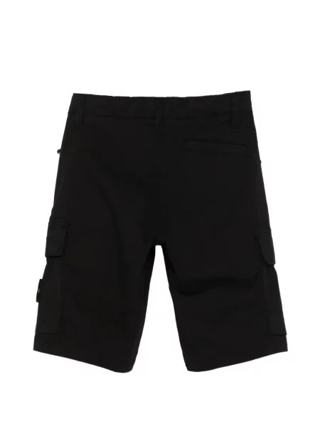 Szorty cargo dziecięce Stone Island czarne