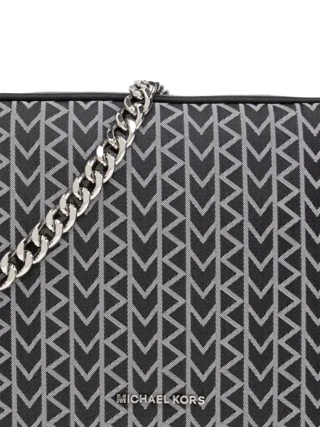 Sneakerși Michael Michael Kors din piele negru