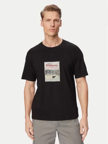 Jack & Jones Tricou Montauk Photo negru