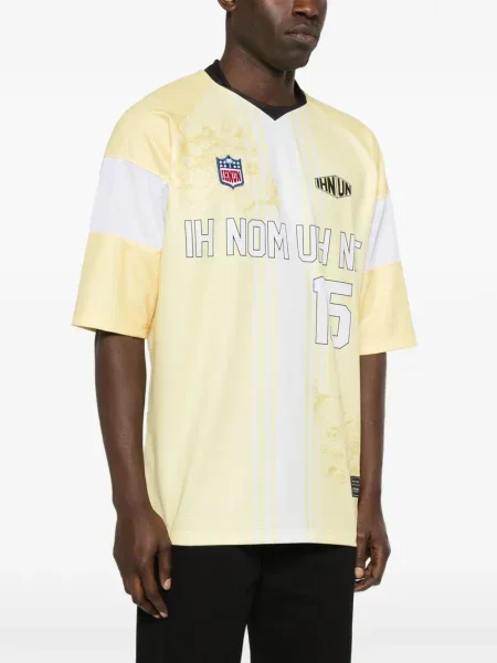 Tricou Ih Nom Uh Nit cu model floral galben