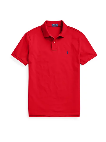 Polo Ralph Lauren Μπλουζάκι κόκκινο φωτιάς μαύρο