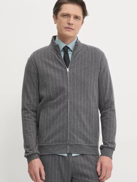 Dukserica Hackett London za muškarce s uzorkom siva