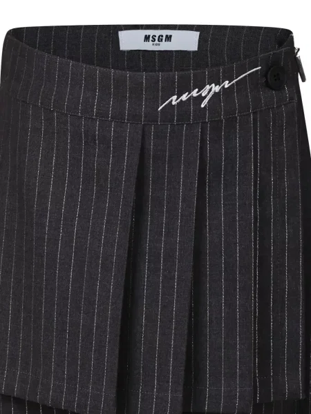 Dětské kalhoty Msgm šedé