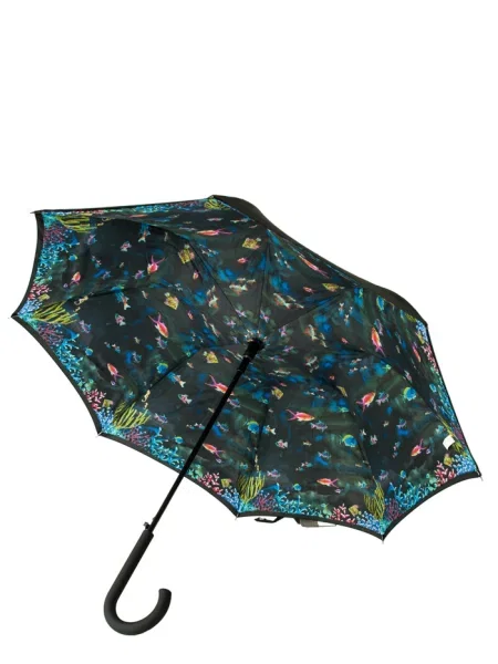 Fulton Umbrellas Парасолька-тростина чорний