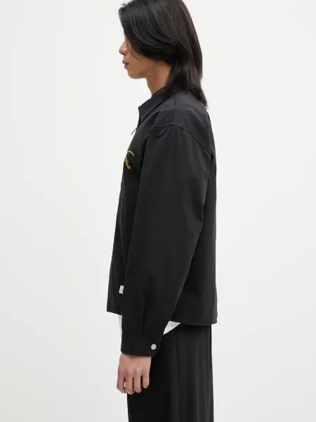 Μπουφάν NEIGHBORHOOD Souvenir Jacket μαύρο