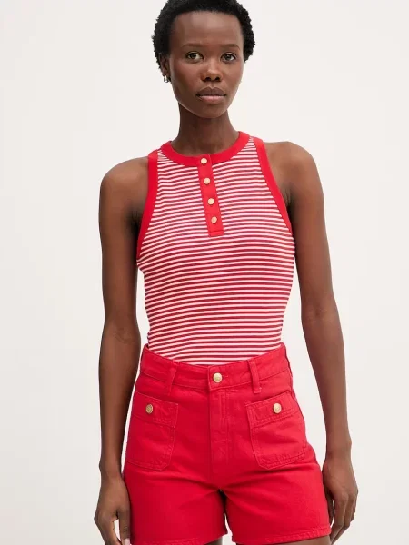 Top Tommy Hilfiger czerwony