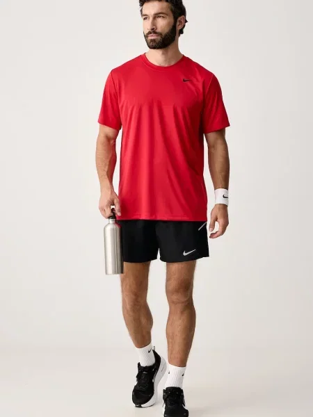 Nike tréningové tričko pánske Dri-FIT červená