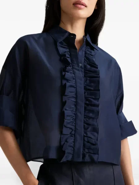 Organza ing Twp kék