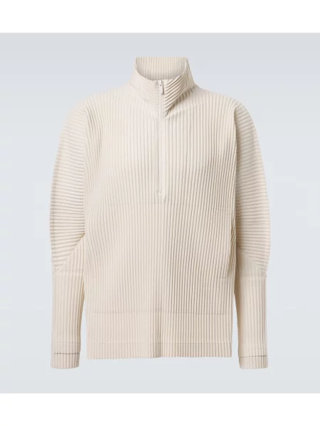 Tričko Homme Plissé Issey Miyake béžové