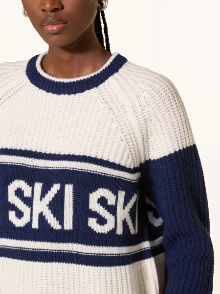 Mrs & Hugs Sweter blau granatowy