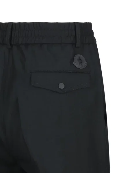 Nohavice Moncler čierna