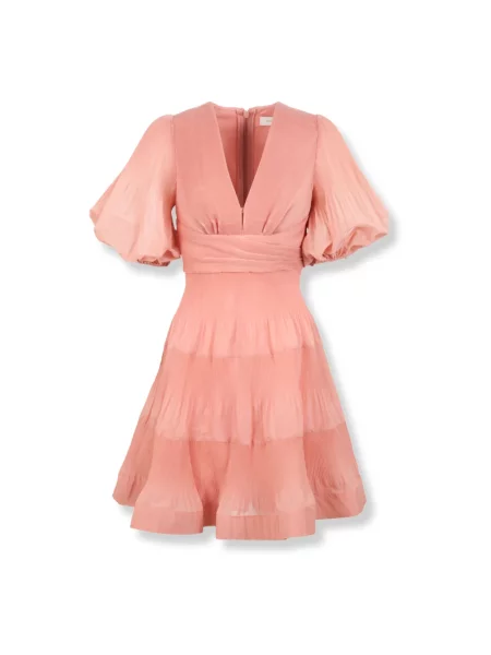 Sukienka mini Zimmermann różowa