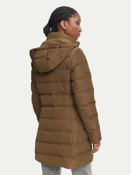Tommy Hilfiger Zimska jakna Heritage Tyra  Temno zelena