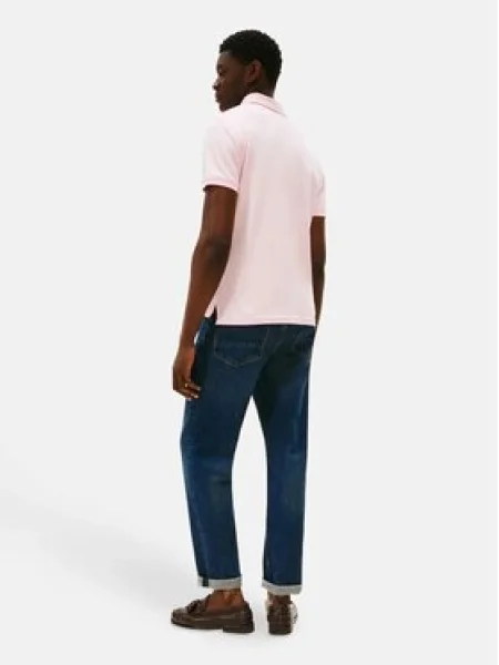Polokošeľa Tommy Hilfiger ružová
