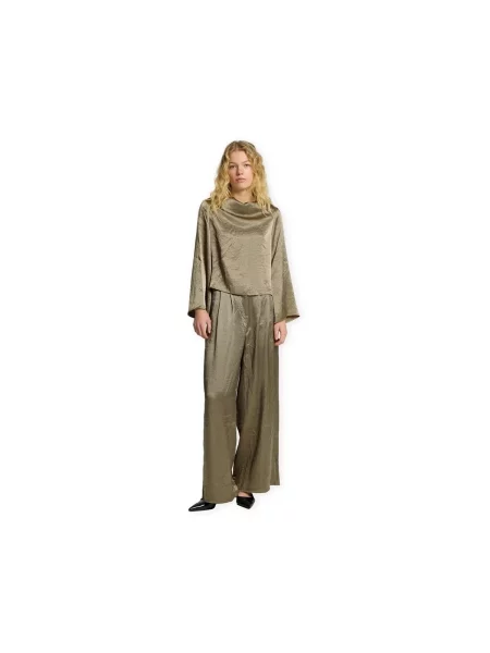 Pantaloni Selected verde