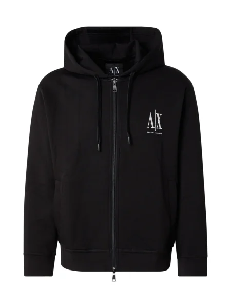 ARMANI EXCHANGE Hanorac negru alb