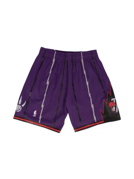 Spodenki sportowe Mitchell & Ness fioletowe