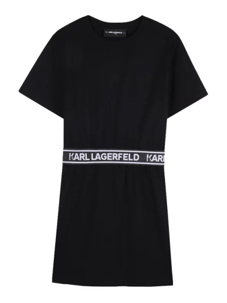 Karl Lagerfeld Kids Hétköznapi ruha D fekete