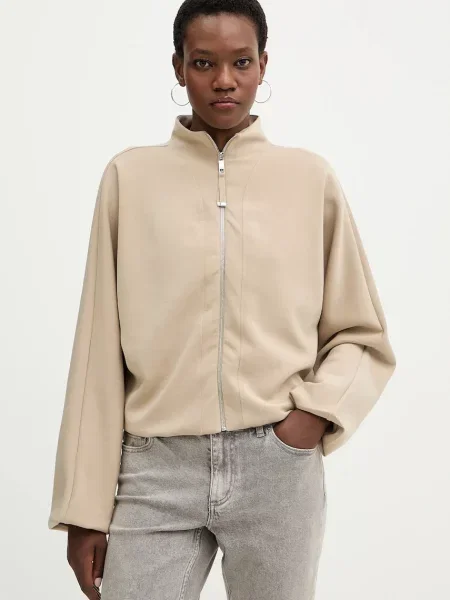 Pulover BOSS Ebesya bež