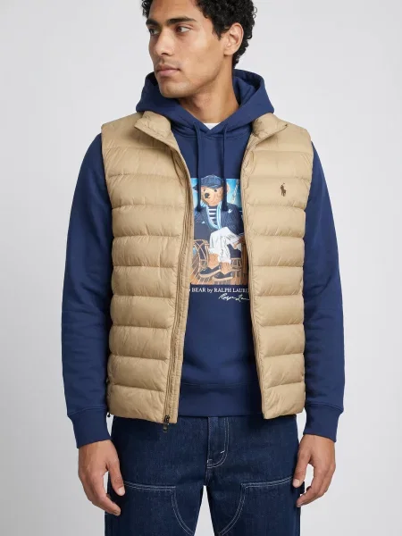 Pliabil geacă Polo Ralph Lauren bej