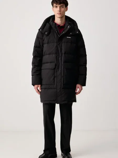 Calvin Klein De puf palton negru