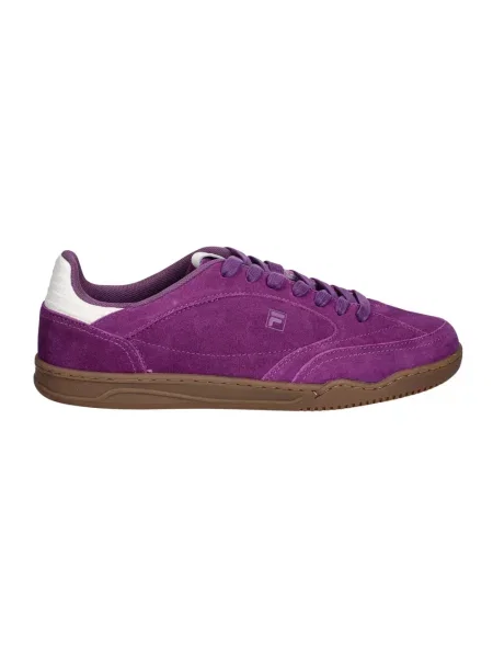 Sneakersy Fila zamszowe fioletowe