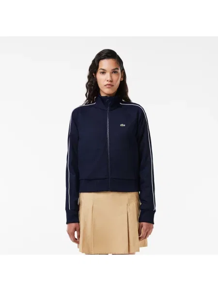 Lacoste Kurtka Dresowa Paris Interlock niebieska