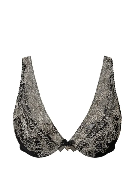 Sutien Twinset din tul negru